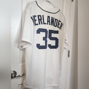 Justin Verlander #35 Detroit Tigers Team-Issued Home Jersey